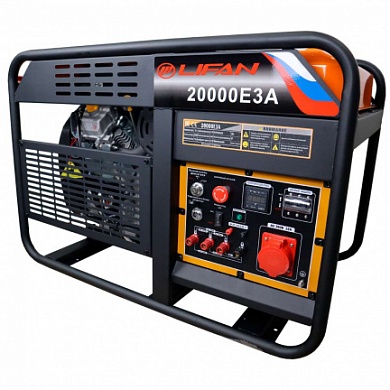 Генератор бензиновый LIFAN 20000E3А (18.0/17.0 кВт)