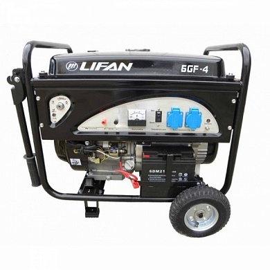 Генератор бензиновый LIFAN 7000E (6/6,5 кВт)