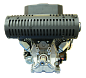 Двигатель бензиновый LIFAN 2V90F (37 л.с, d-28.575мм, 20А катушка)